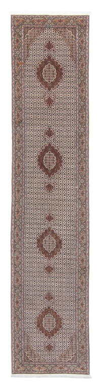 Tappeto corsia Tappeto Persero - Tabriz - 402 x 82 cm - multicolore