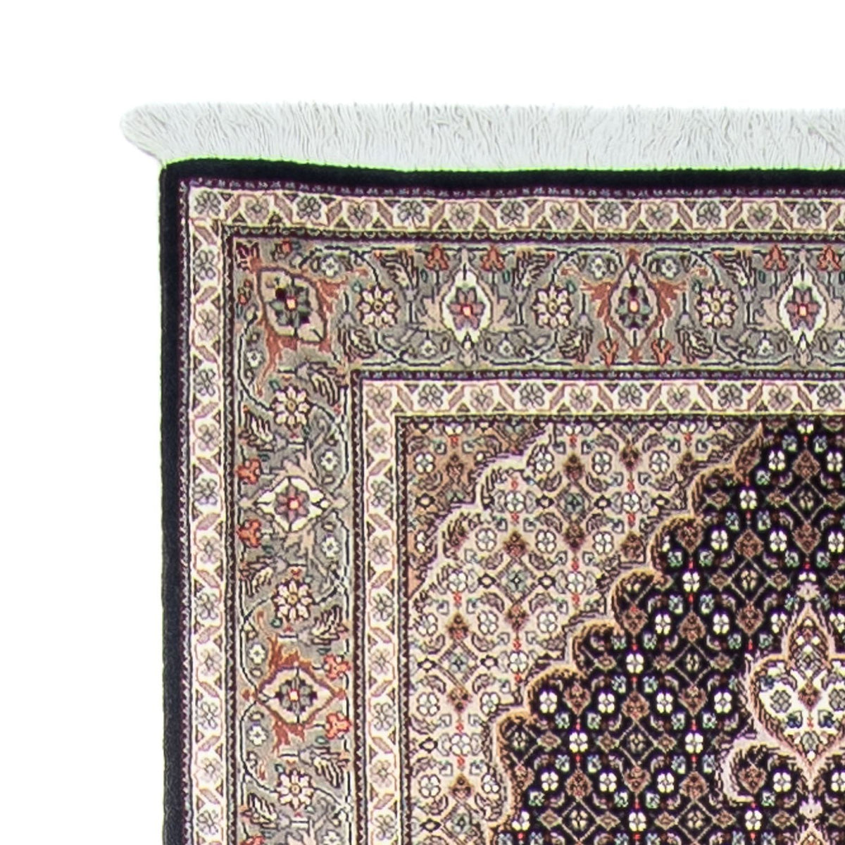 Tappeto corsia Tappeto Persero - Tabriz - 389 x 83 cm - multicolore