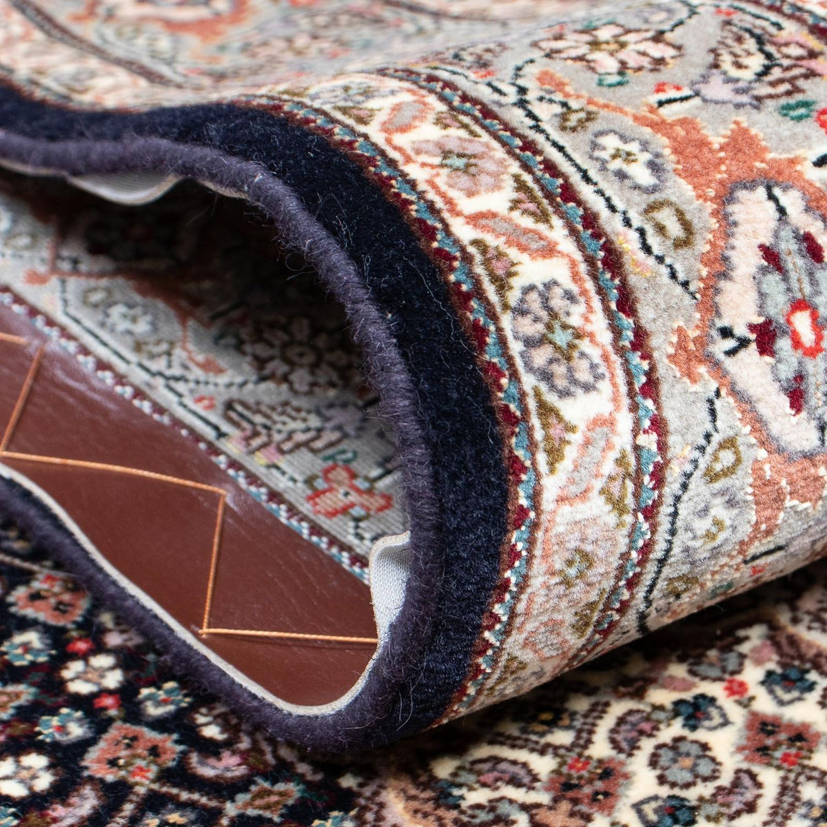 Tappeto corsia Tappeto Persero - Tabriz - 389 x 83 cm - multicolore