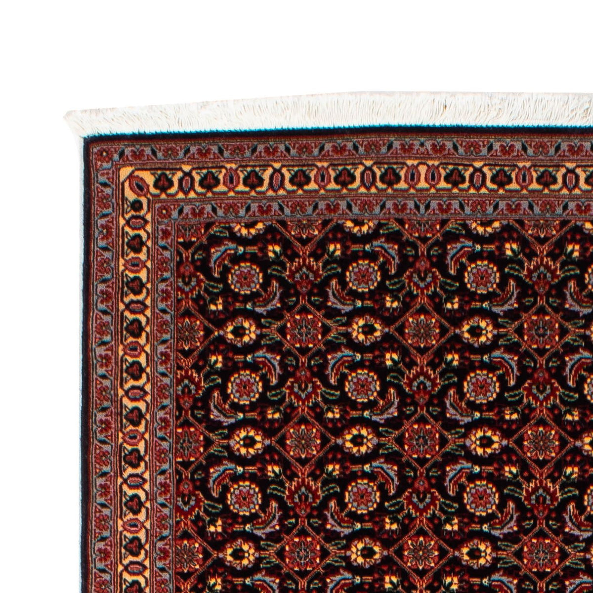Tappeto corsia Tappeto Persero - Tabriz - 293 x 74 cm - marrone