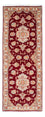 Tappeto corsia Tappeto Persero - Tabriz - Reale - 208 x 80 cm - rosso scuro