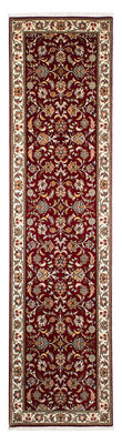 Tappeto corsia Tappeto Persero - Tabriz - Reale - 322 x 85 cm - rosso scuro