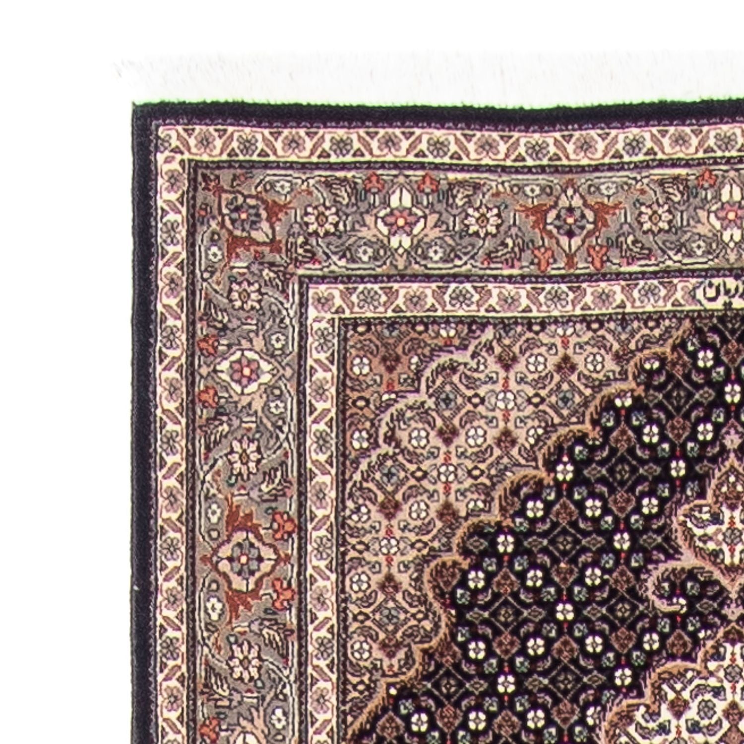 Tappeto corsia Tappeto Persero - Tabriz - 387 x 82 cm - multicolore