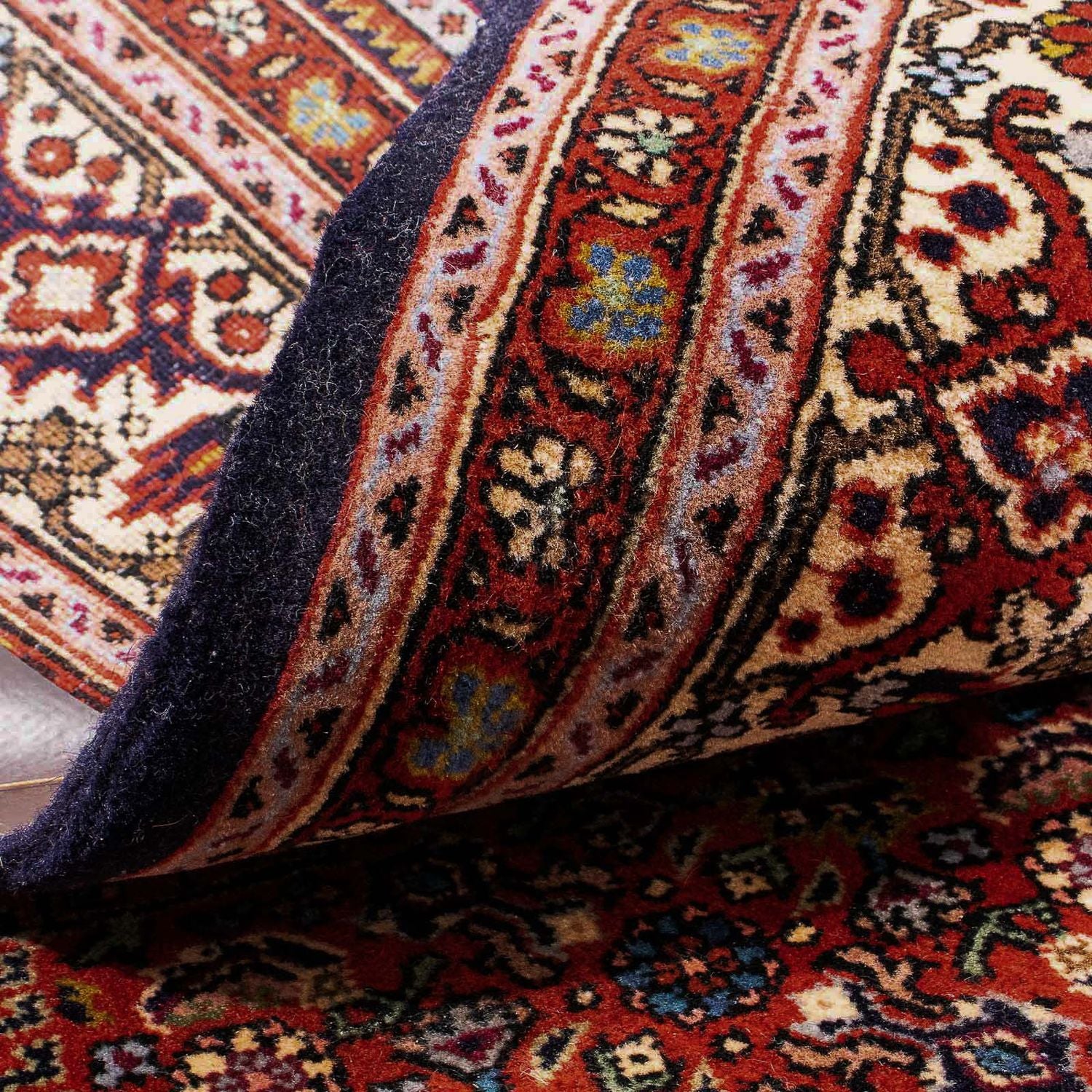 Tappeto Persero - Bidjar - 168 x 108 cm - blu scuro