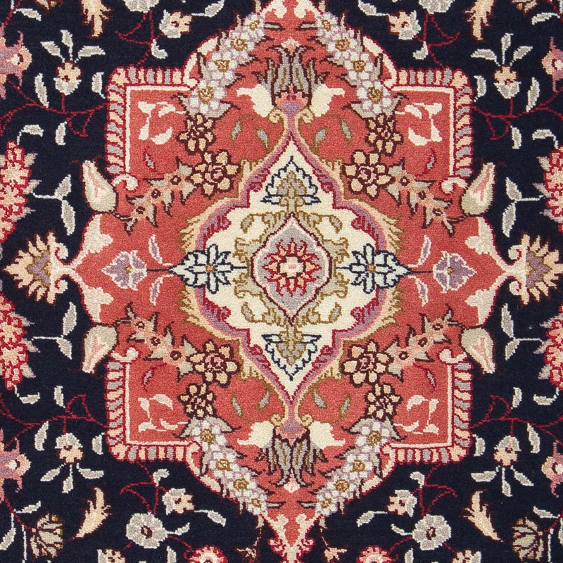 Tappeto Persero - Tabriz - Reale - 92 x 61 cm - blu scuro