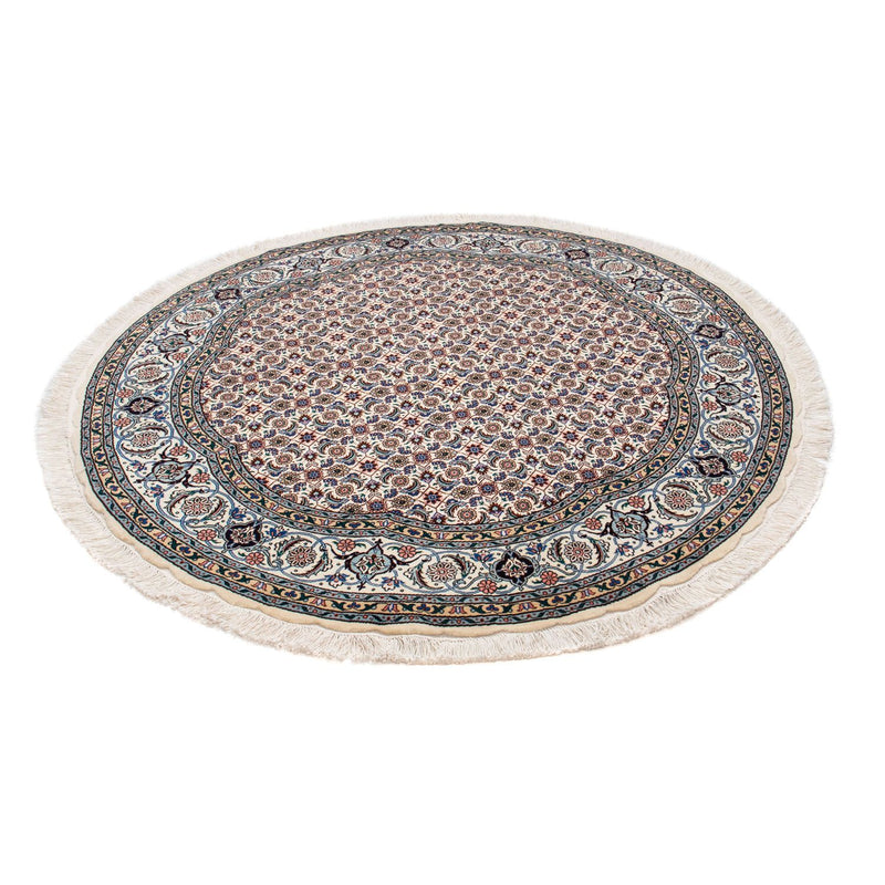 Tappeto Persero - Tabriz - Reale rotondo  - 150 x 150 cm - beige