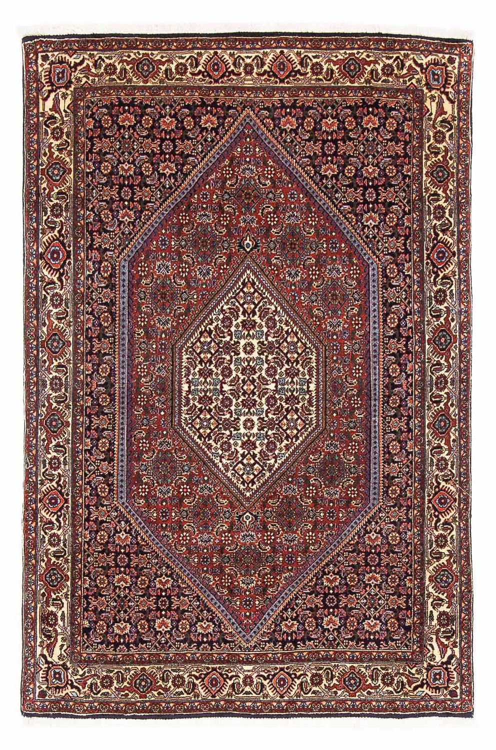 Tappeto Persero - Bidjar - 153 x 105 cm - blu scuro