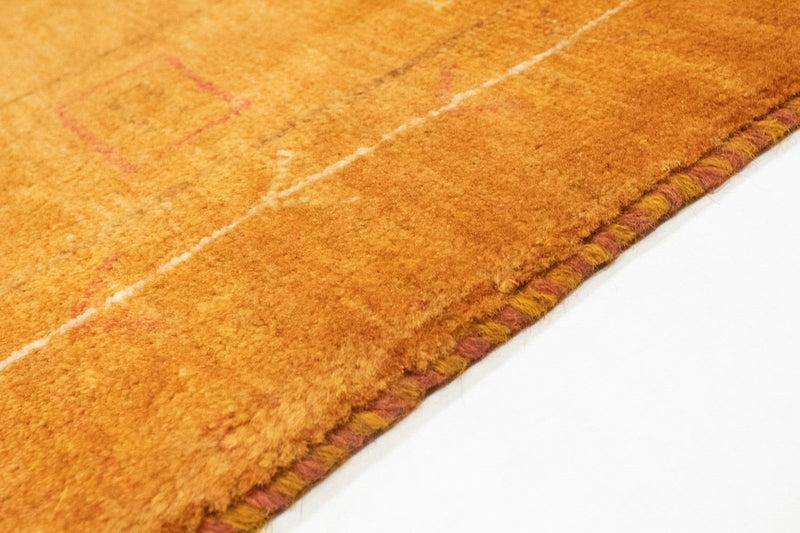 Tappeto Gabbeh - Persero - 193 x 151 cm - oro