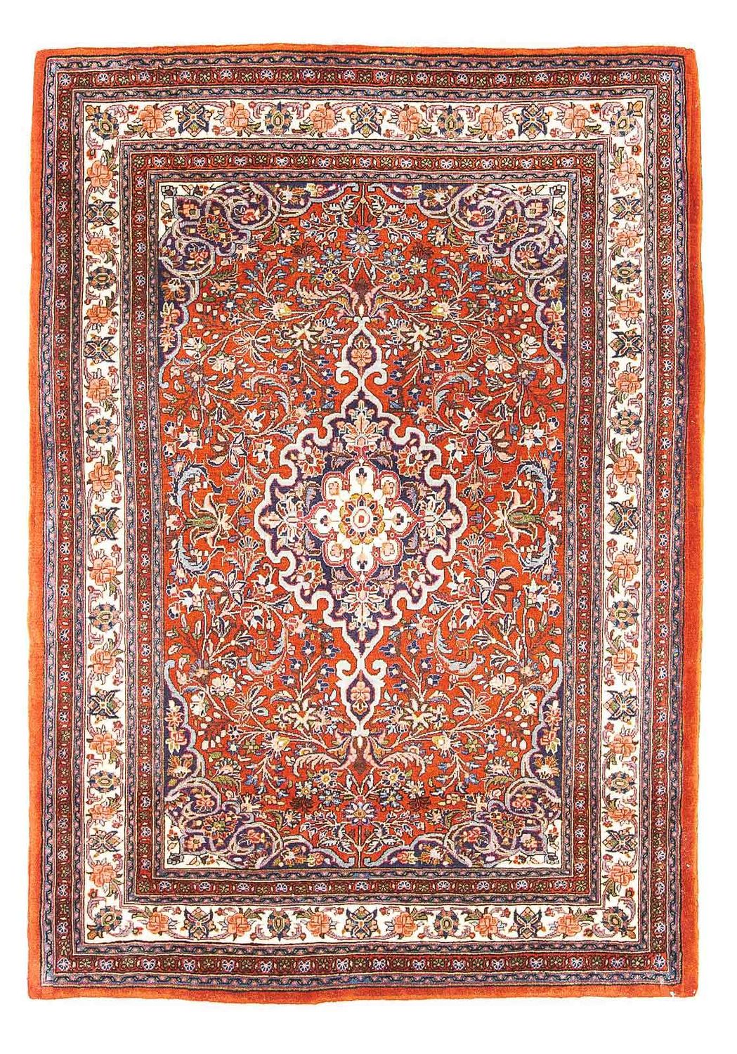 Tappeto Persero - Bidjar - 152 x 110 cm - rosso