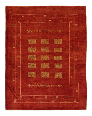 Tappeto Gabbeh - Persero - 193 x 149 cm - rosso