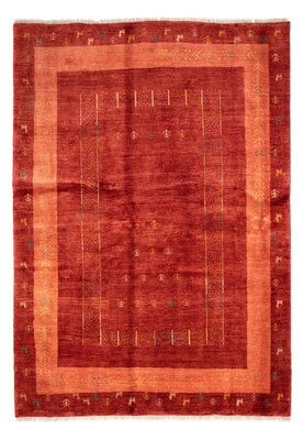 Tappeto Gabbeh - Persero - 229 x 173 cm - rosso scuro