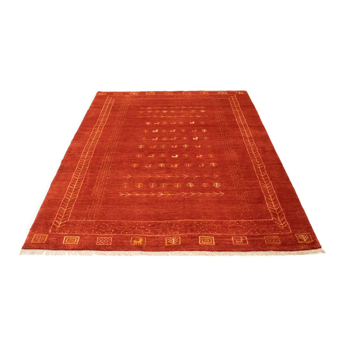 Tappeto Gabbeh - Persero - 240 x 168 cm - rosso