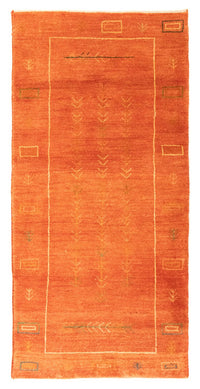 Tappeto Gabbeh - Persero - 146 x 68 cm - ruggine