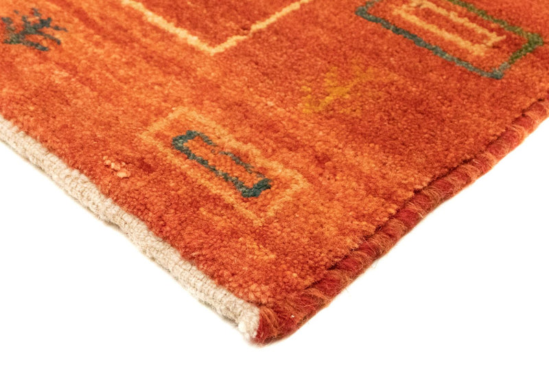 Tappeto Gabbeh - Persero - 146 x 68 cm - ruggine