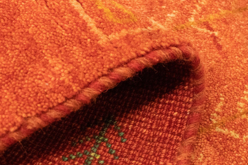 Tappeto Gabbeh - Persero - 146 x 68 cm - ruggine