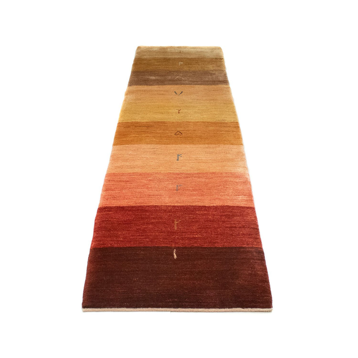 Tappeto corsia Tappeto Gabbeh - Persero - 288 x 66 cm - multicolore