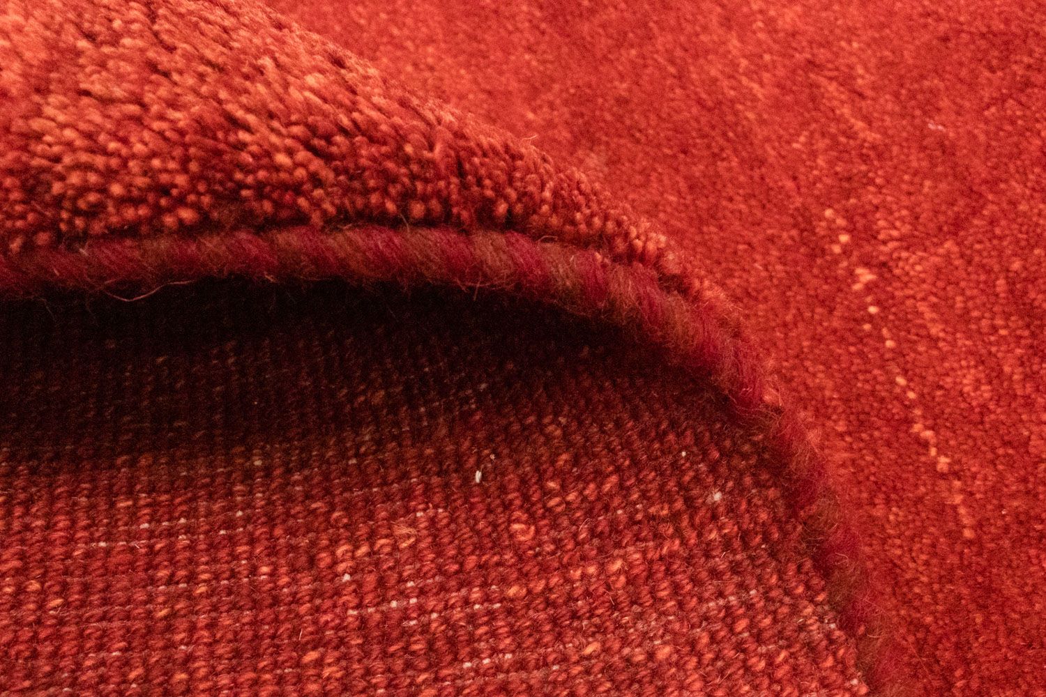 Tappeto Gabbeh - Persero - 126 x 75 cm - rosso