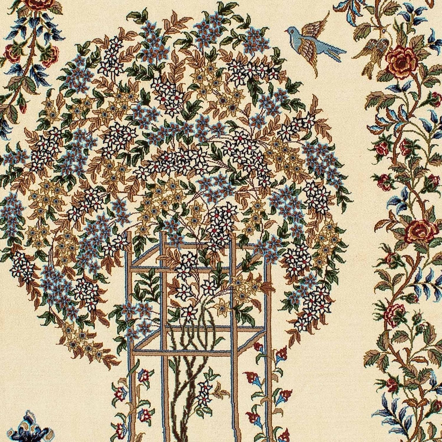 Tappeto Persero - Ghom - 205 x 135 cm - beige