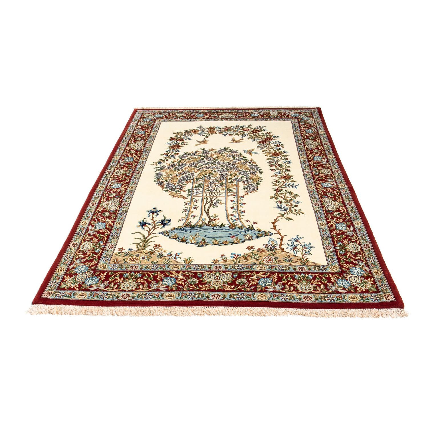 Tappeto Persero - Ghom - 205 x 135 cm - beige