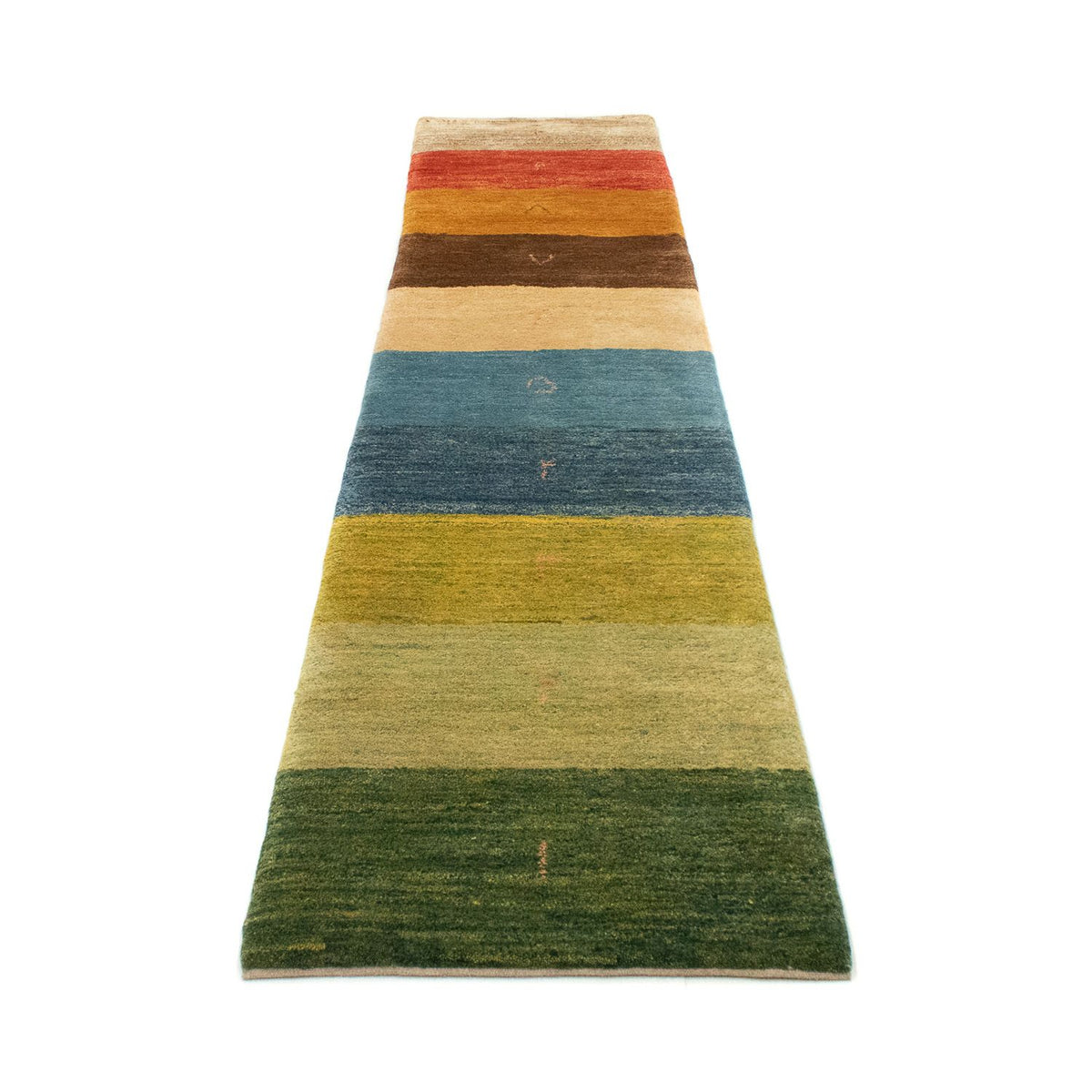 Tappeto corsia Tappeto Gabbeh - Persero - 289 x 61 cm - multicolore
