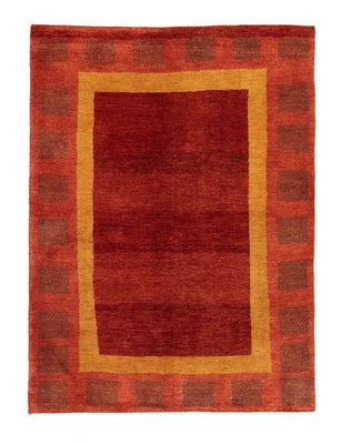 Tappeto Gabbeh - Persero - 198 x 147 cm - rosso