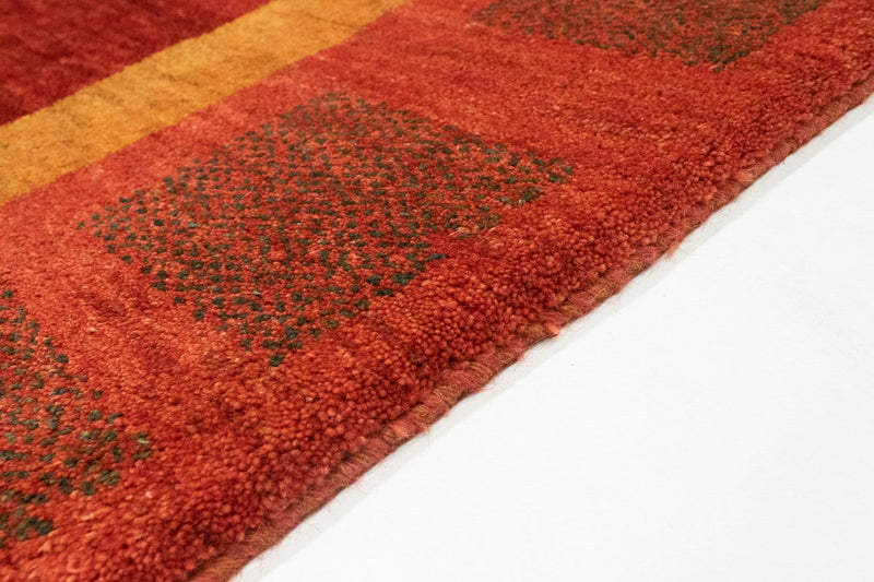 Tappeto Gabbeh - Persero - 198 x 147 cm - rosso