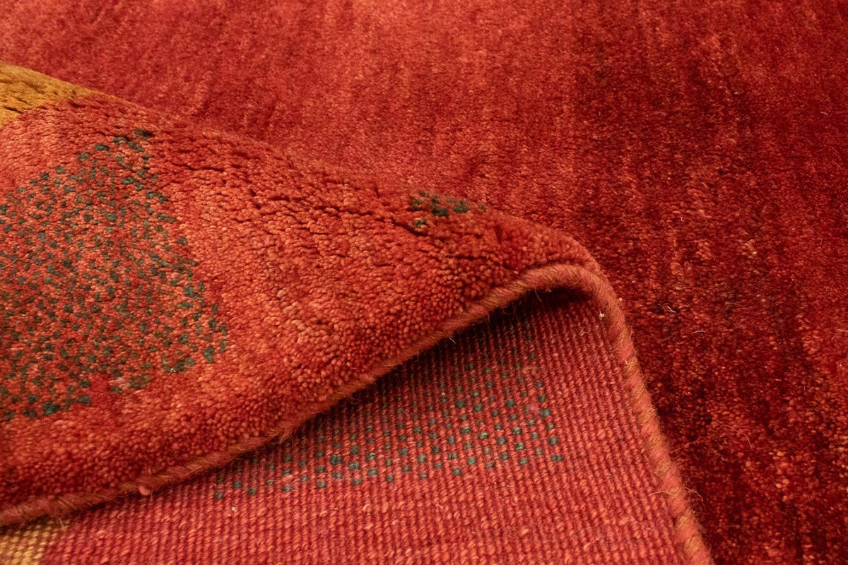 Tappeto Gabbeh - Persero - 198 x 147 cm - rosso