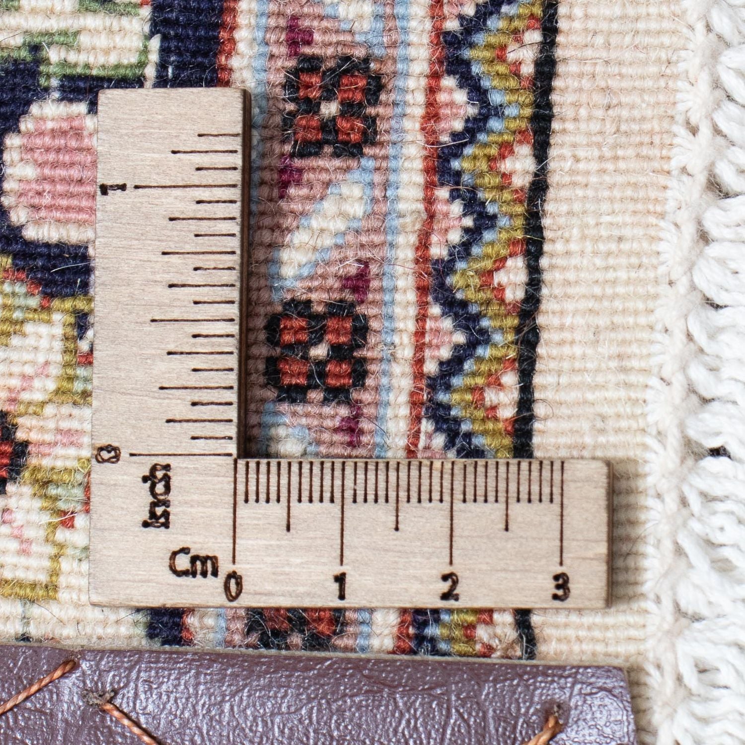 Tappeto corsia Tappeto Persero - Ghom - 400 x 70 cm - beige
