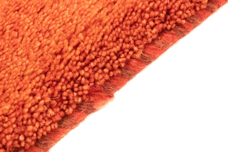 Tappeto Gabbeh - Persero - 138 x 69 cm - rosso chiaro