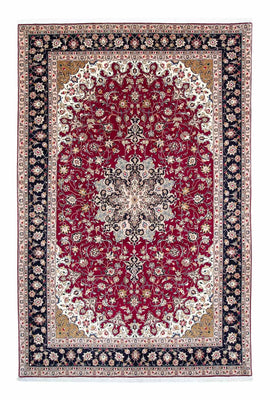 Tappeto Persero - Tabriz - Reale - 308 x 203 cm - rosso scuro