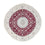 Tappeto Persero - Nain rotondo  - 310 x 310 cm - rosso scuro