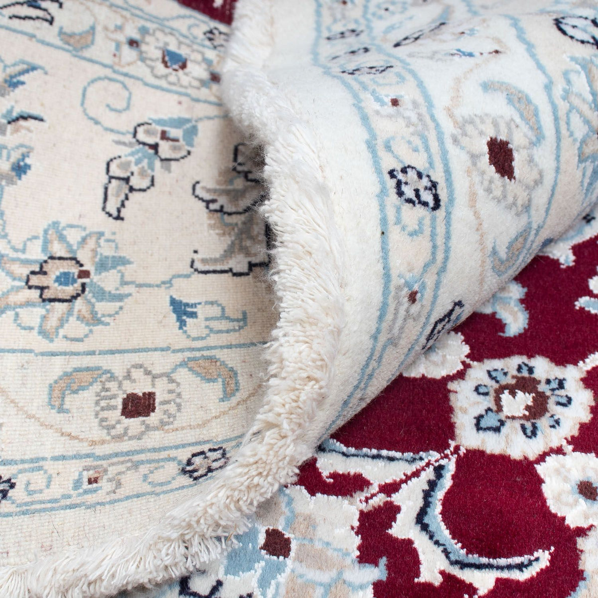 Tappeto Persero - Nain rotondo  - 310 x 310 cm - rosso scuro