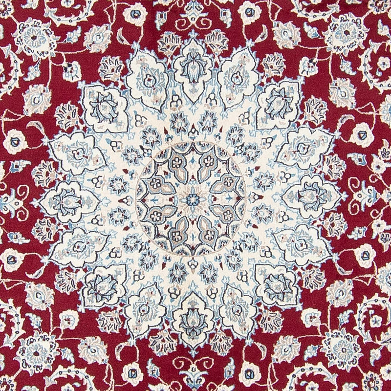 Tappeto Persero - Nain rotondo  - 295 x 295 cm - rosso scuro