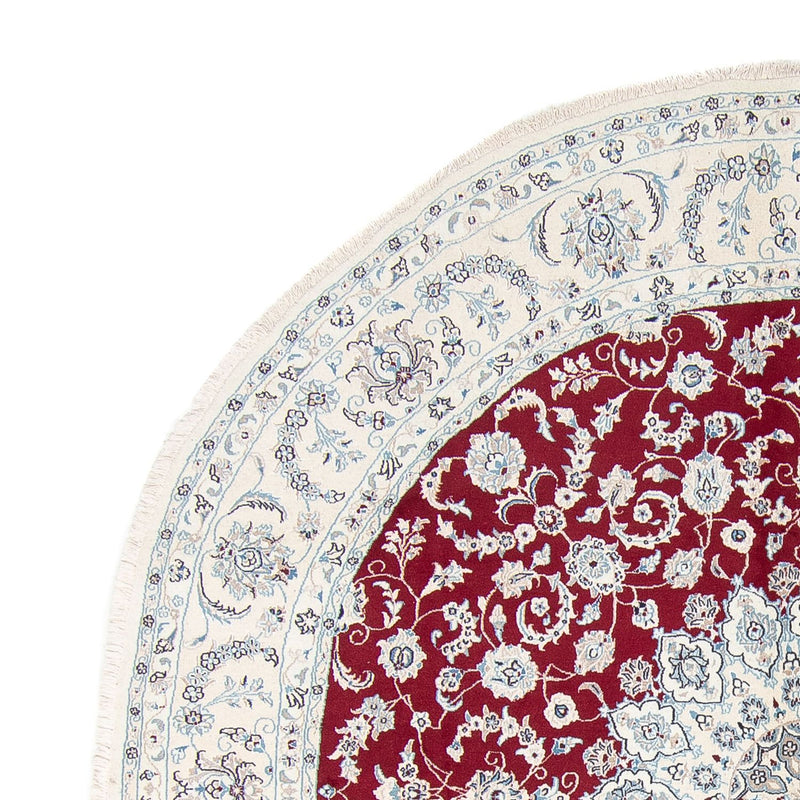 Tappeto Persero - Nain rotondo  - 295 x 295 cm - rosso scuro