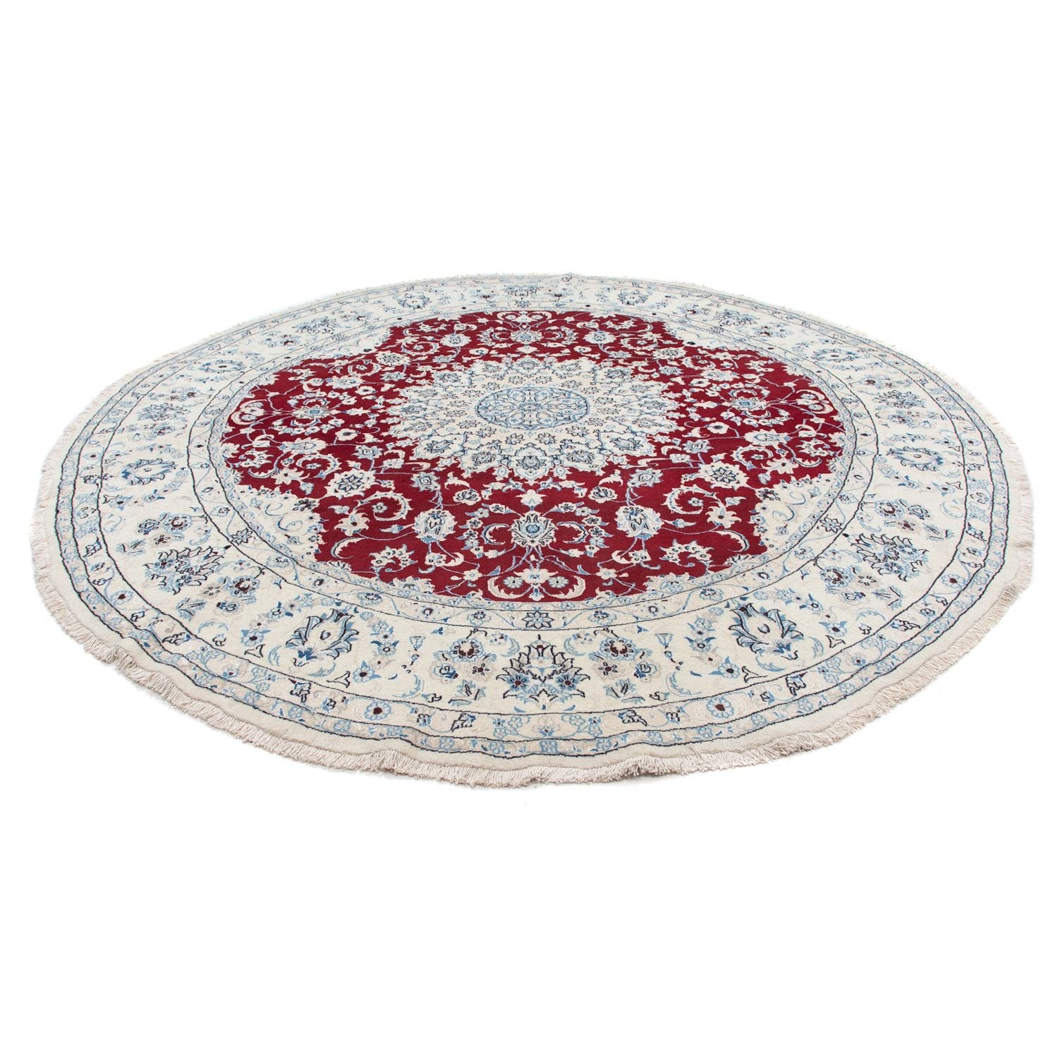 Tappeto Persero - Nain rotondo  - 300 x 300 cm - rosso scuro
