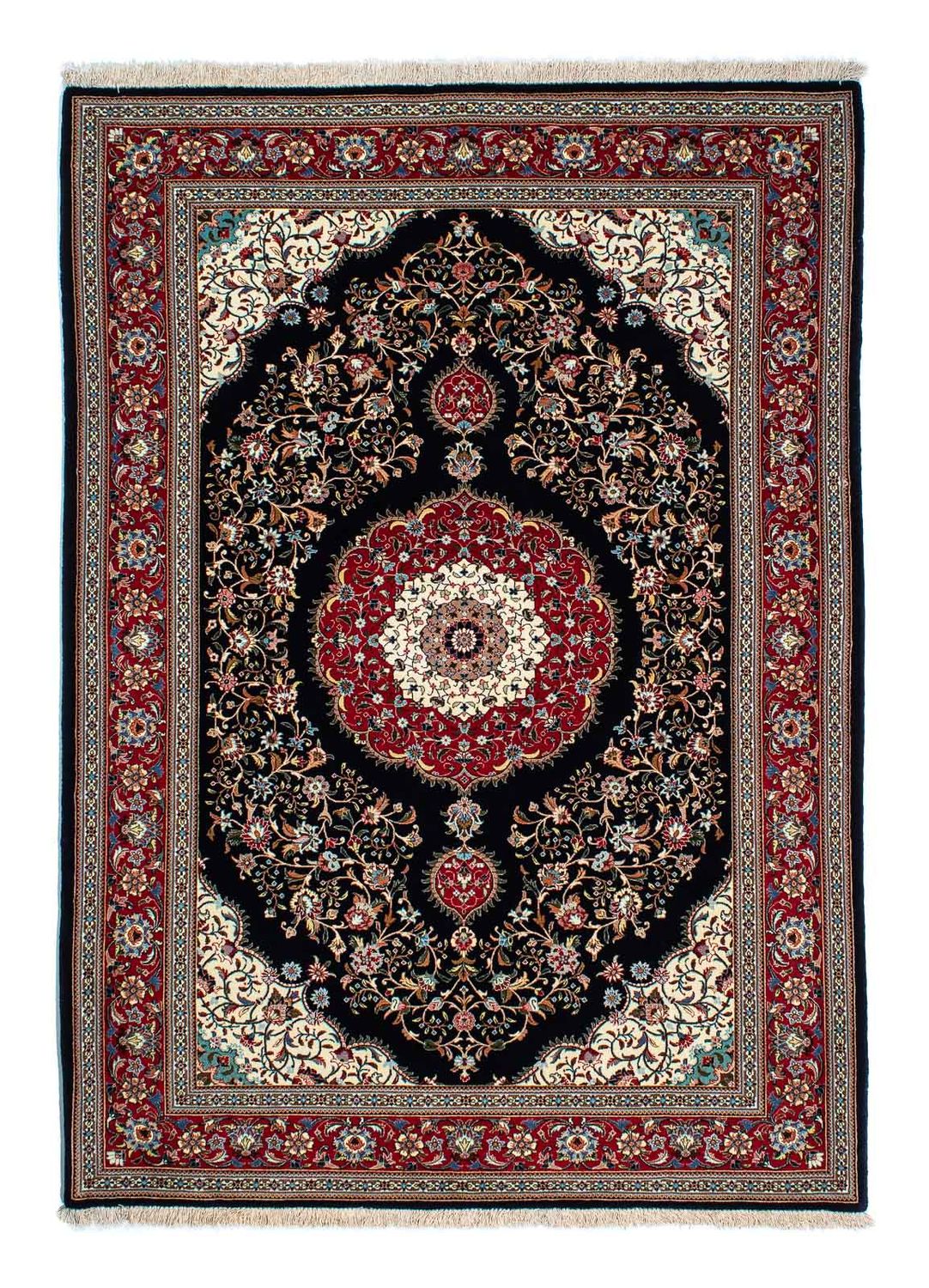 Tappeto Persero - Ghom - 210 x 140 cm - blu scuro