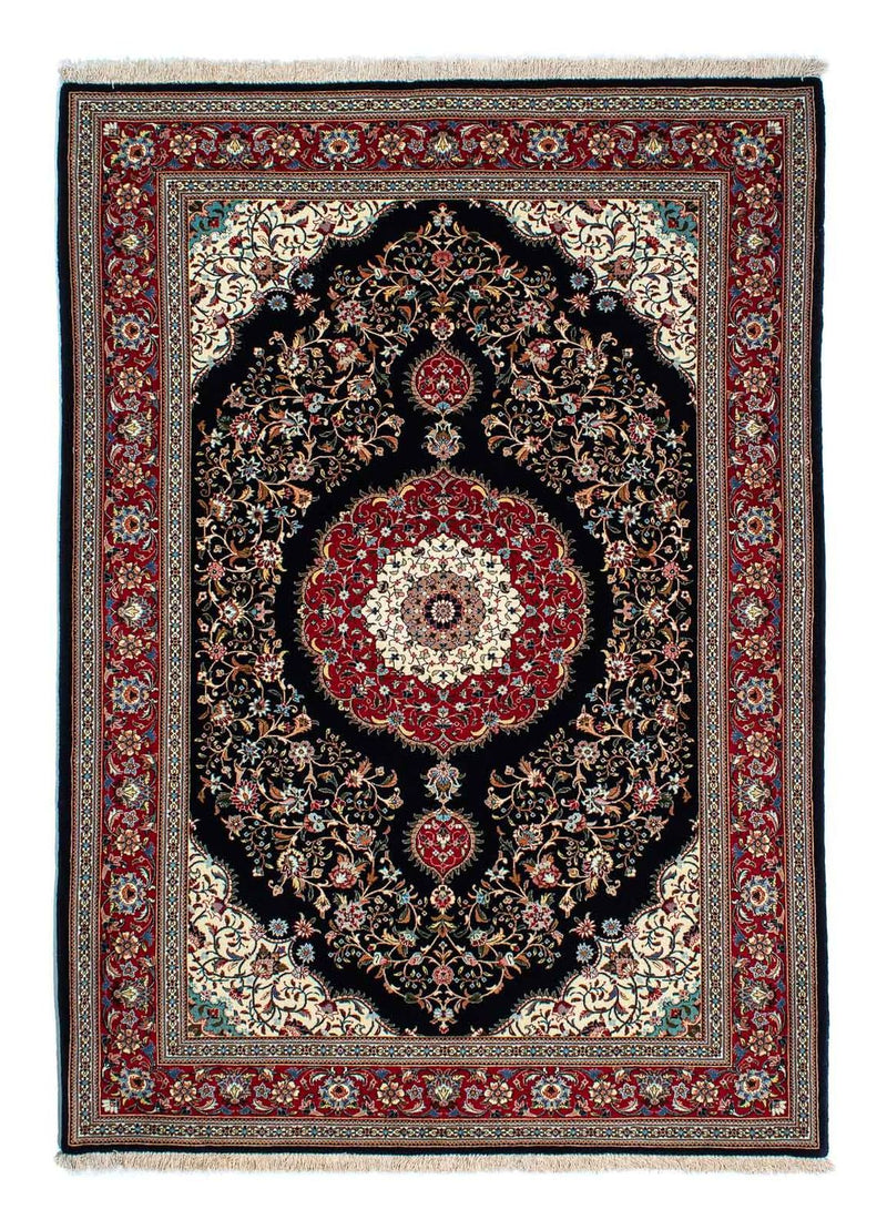 Tappeto Persero - Ghom - 210 x 140 cm - blu scuro