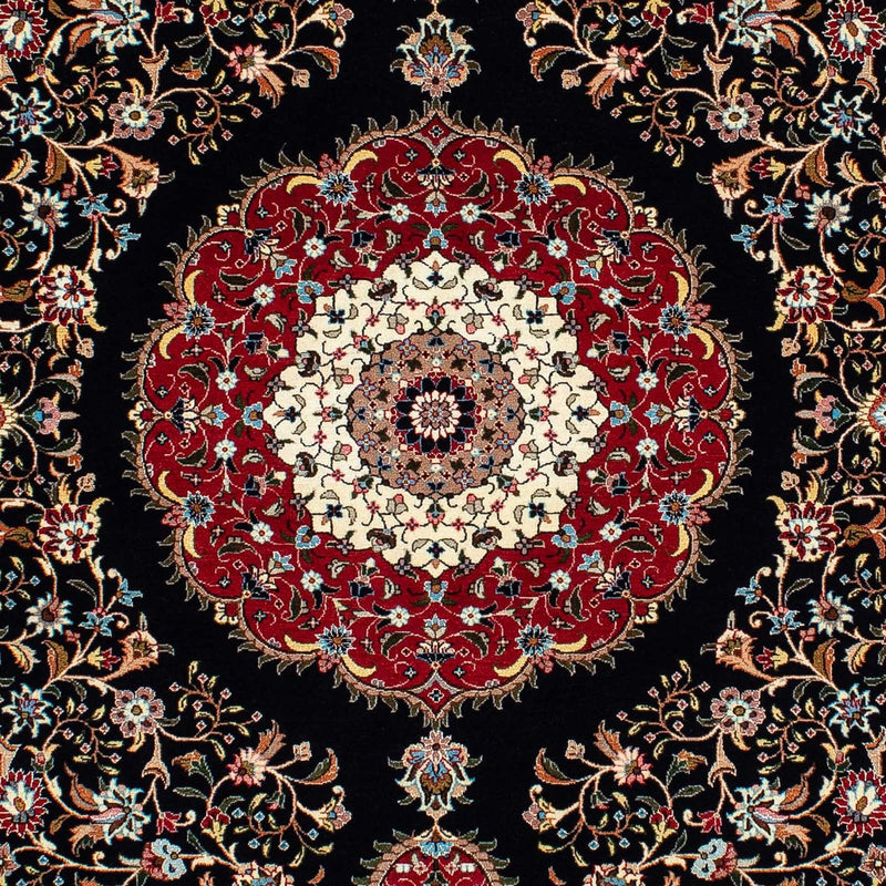 Tappeto Persero - Ghom - 210 x 140 cm - blu scuro