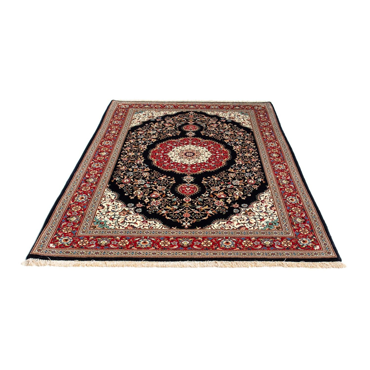 Tappeto Persero - Ghom - 210 x 140 cm - blu scuro