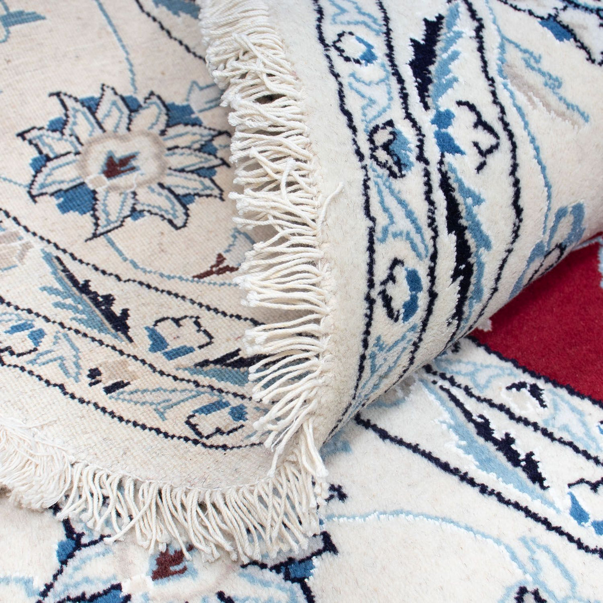 Tappeto Persero - Nain rotondo  - 247 x 247 cm - rosso scuro