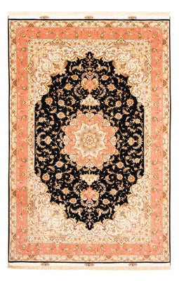 Tappeto Persero - Tabriz - 297 x 198 cm - blu scuro