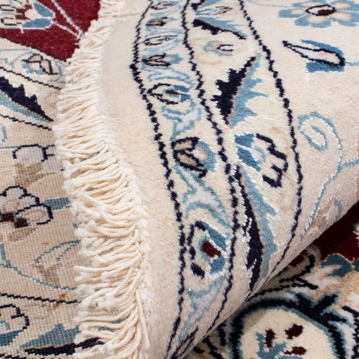 Tappeto Persero - Nain rotondo  - 252 x 252 cm - rosso scuro