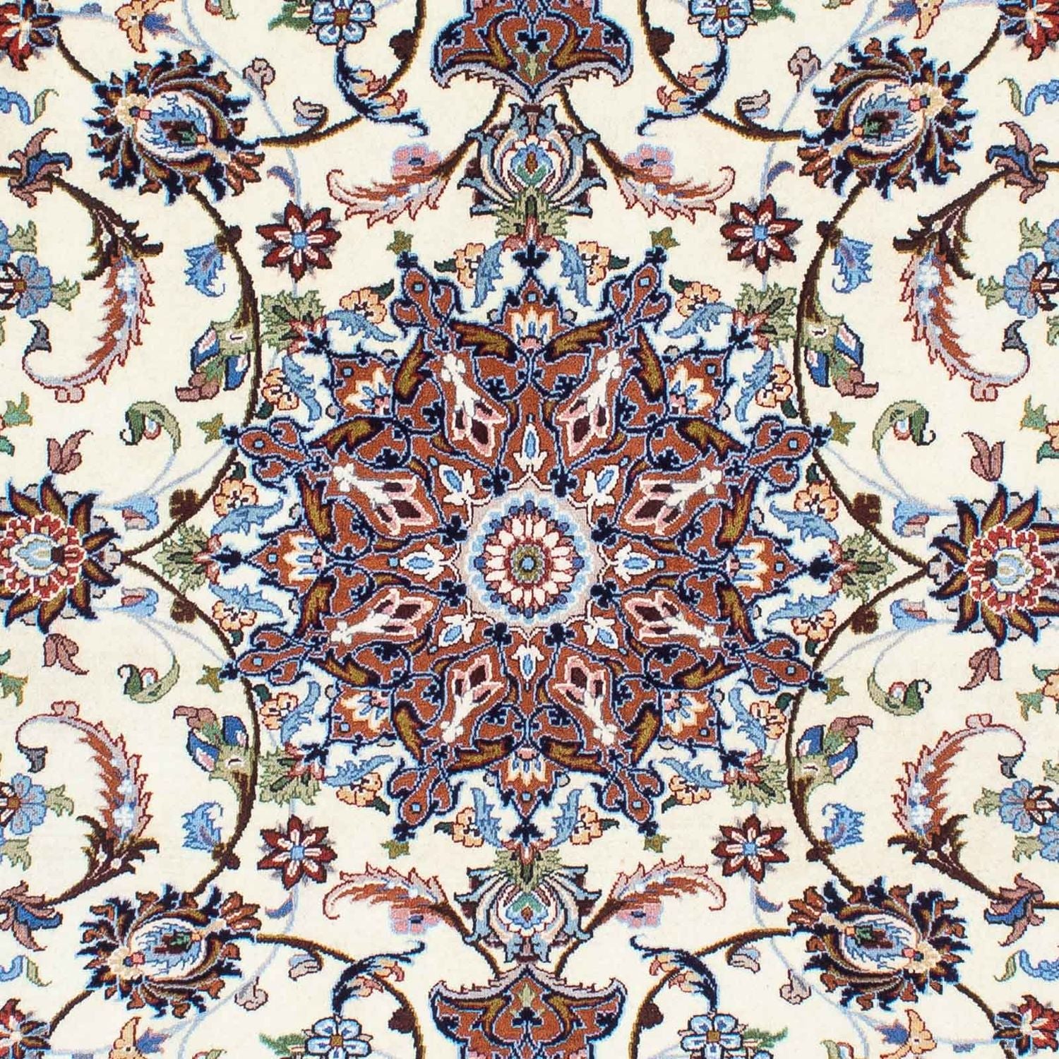 Tappeto Persero - Ghom - 253 x 180 cm - beige