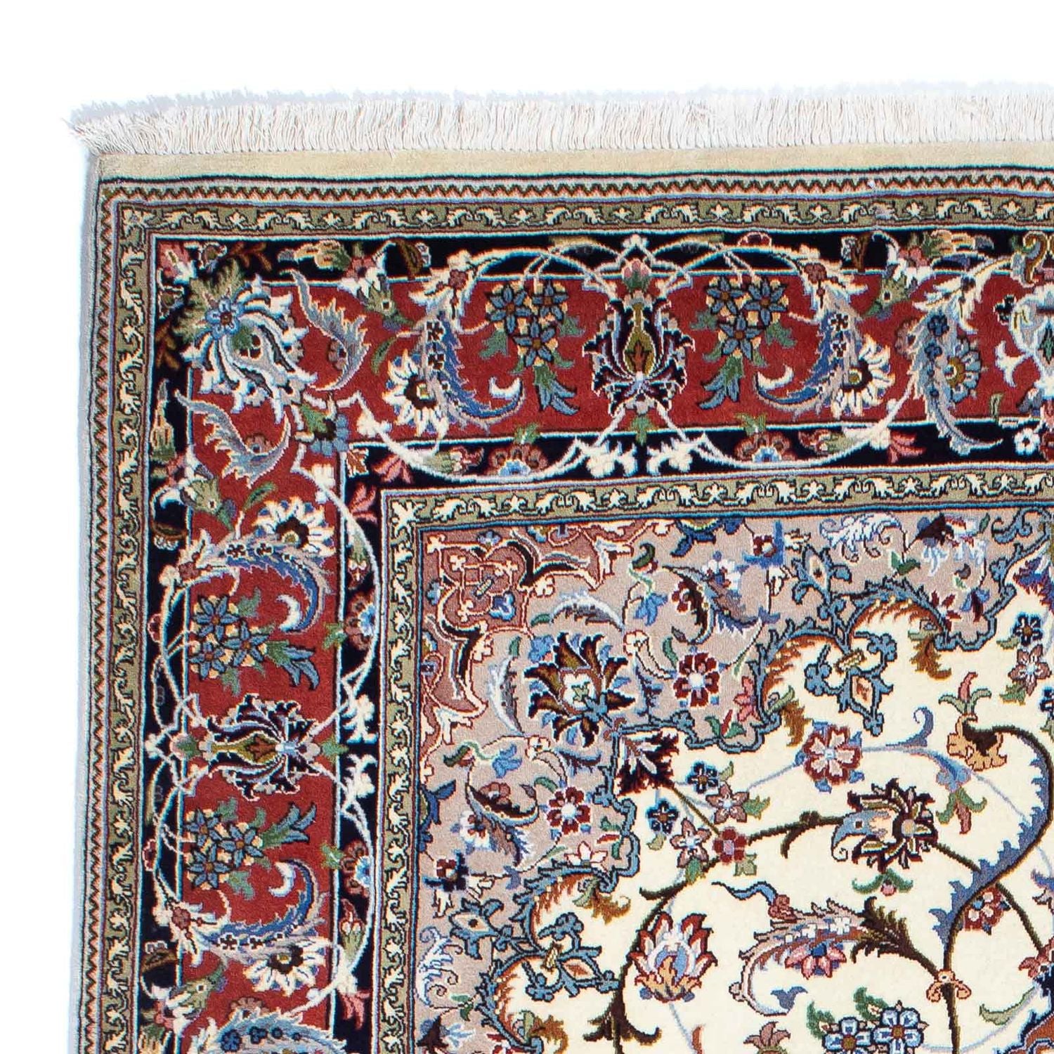 Tappeto Persero - Ghom - 253 x 180 cm - beige