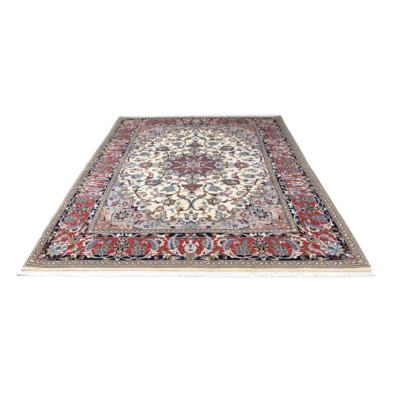 Tappeto Persero - Ghom - 253 x 180 cm - beige