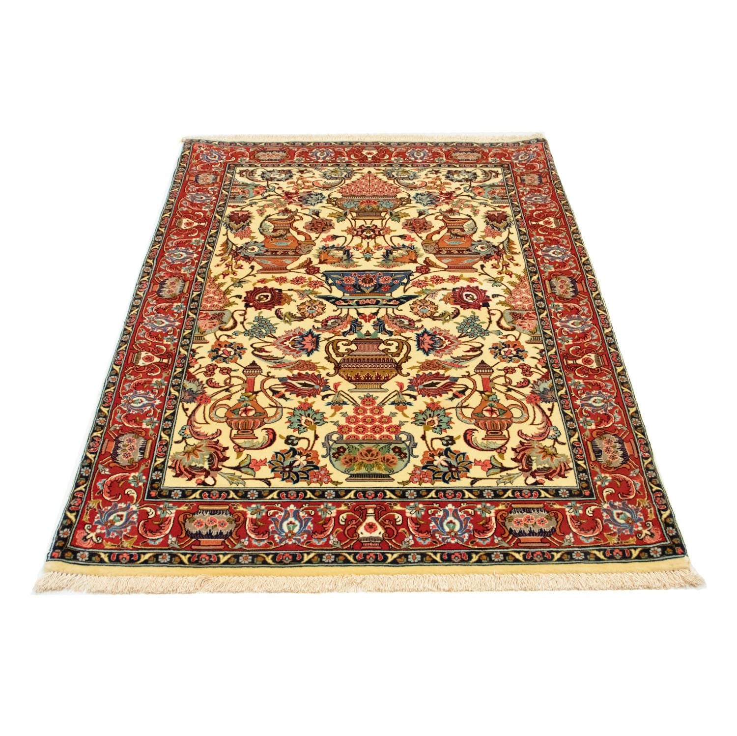 Tappeto Persero - Ghom - 170 x 104 cm - beige