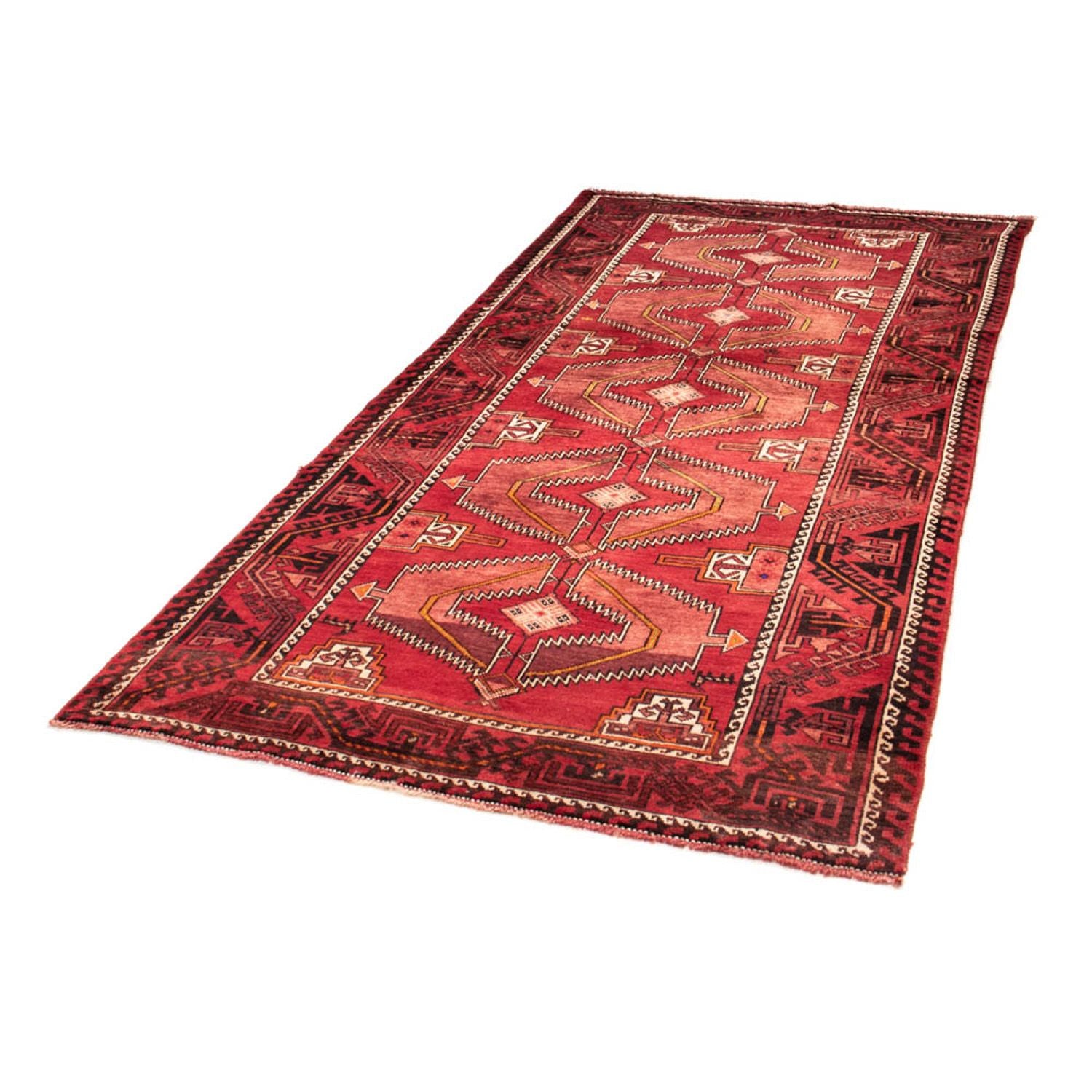 Tappeto corsia Tappeto Belutsch - 230 x 119 cm - rosso