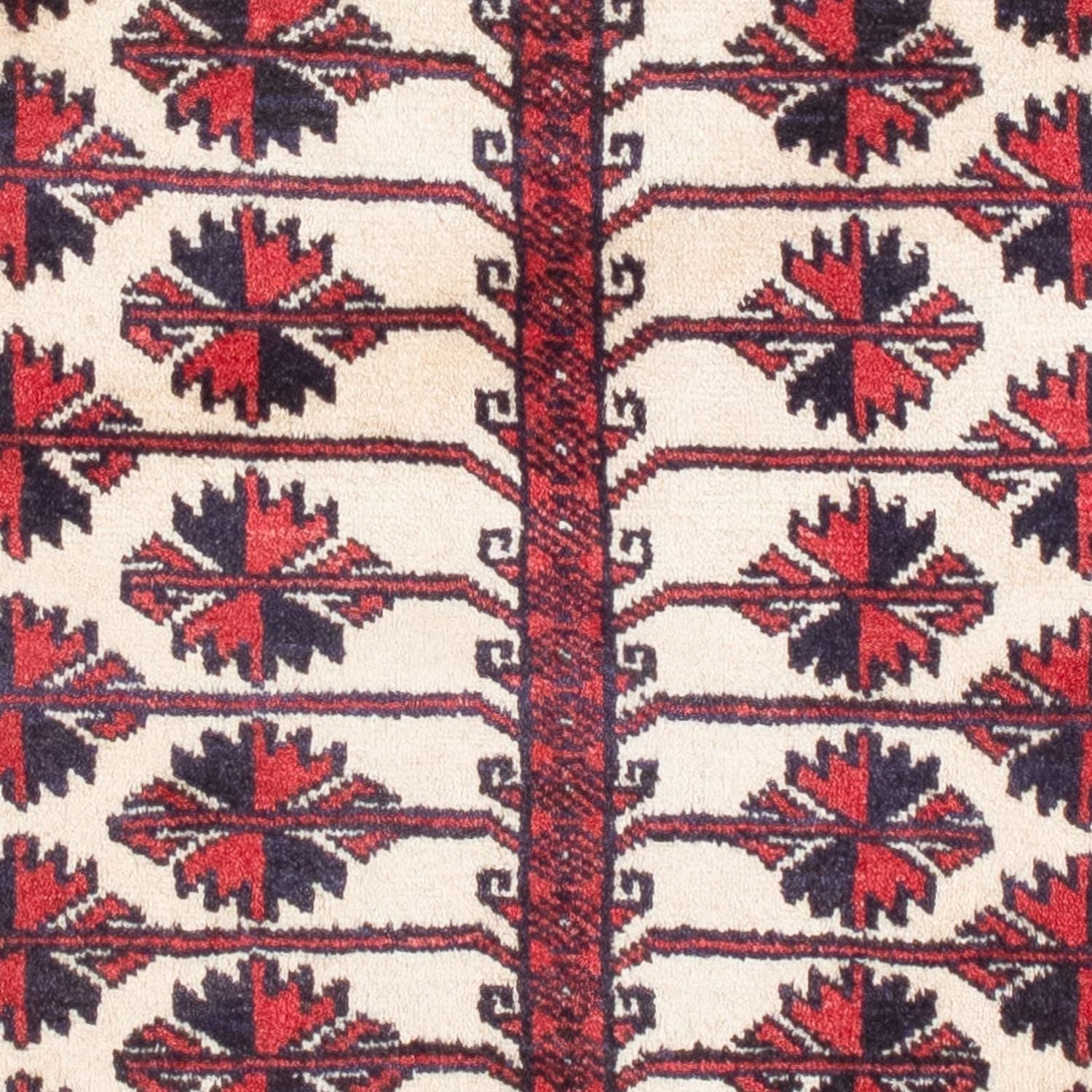 Tappeto Belutsch - 136 x 89 cm - rosso