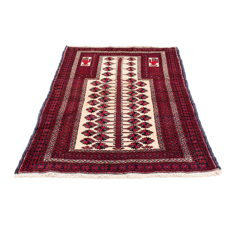 Tappeto Belutsch - 136 x 89 cm - rosso