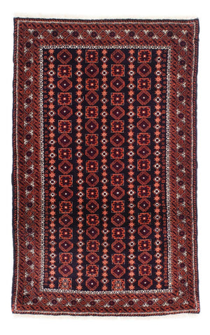 Tappeto Belutsch - 150 x 100 cm - blu scuro